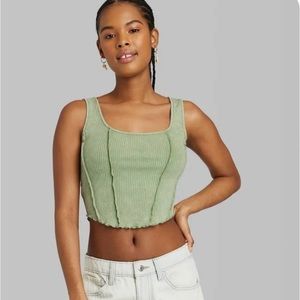 Wild Fable Corset Tanks 3 Colors